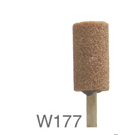 Flexovit HP WA60RV Mounted Point, W177 Point, 3/8 in Dia, 1/8 in Dia Shank M0177